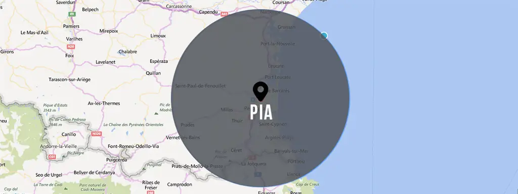 Zone d'intervention RD Peinture autour de Perpignan